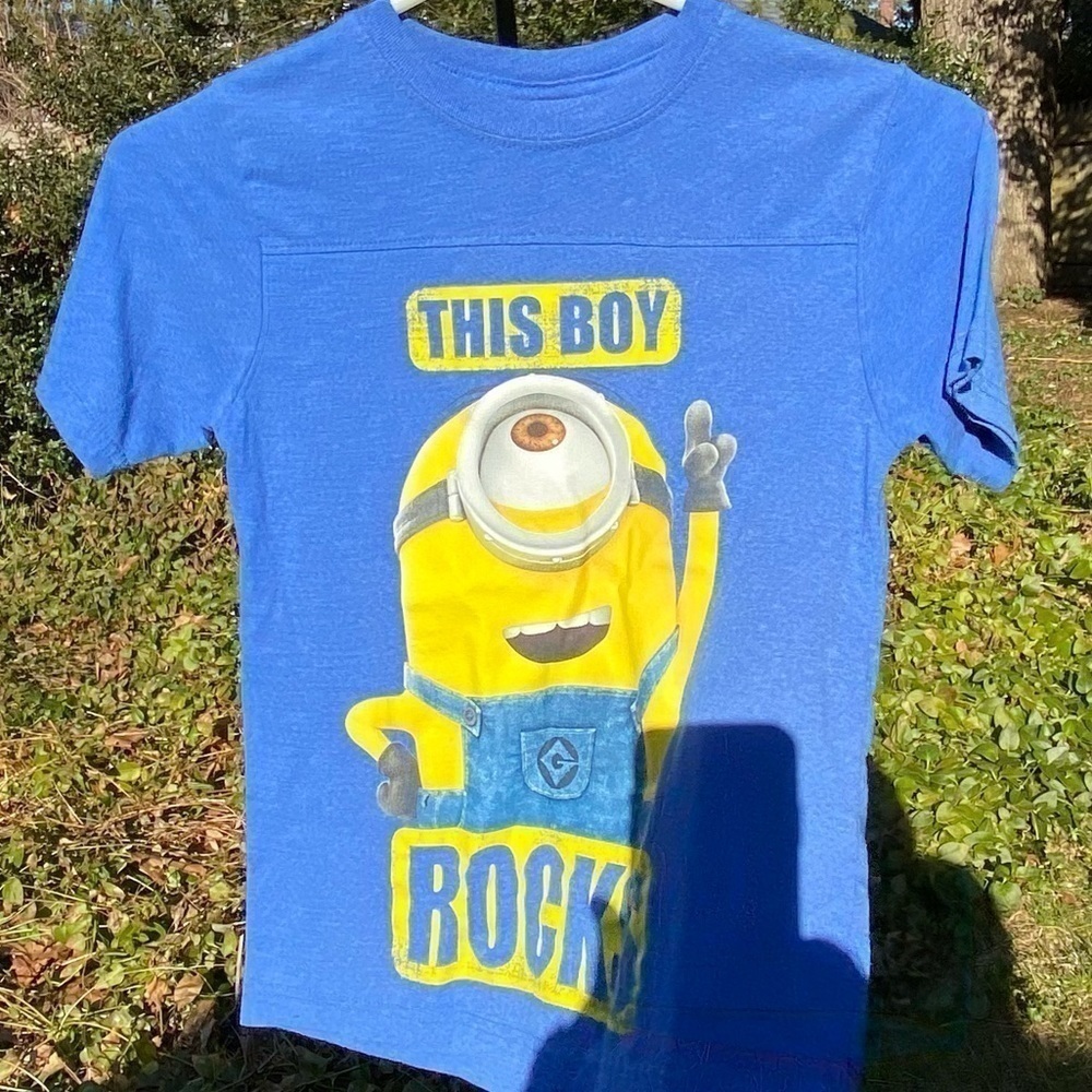 𝅺MINION Made T-Shirt for an authentic boy’s mischief. Adorable with normal wear.
